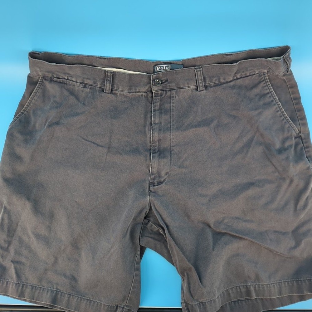 Polo‎ Ralph Lauren Prospect Short Mens 42 Gray Cotton Classic Polo Chino Shorts